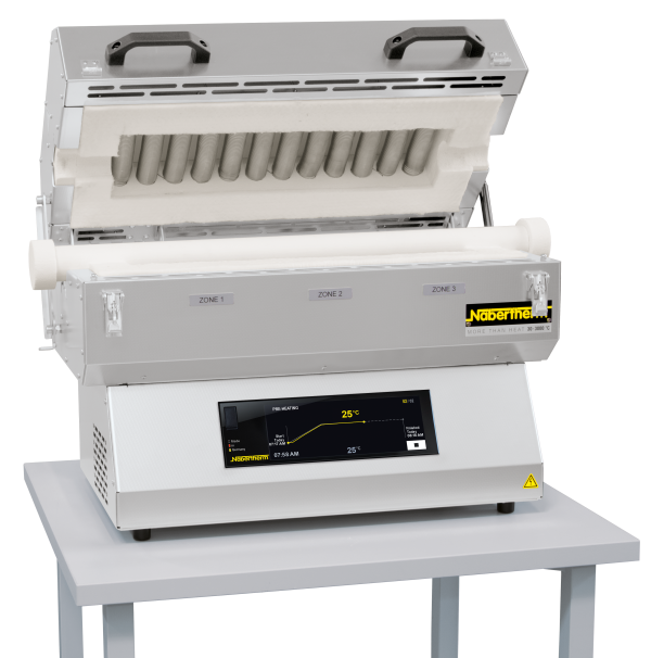  Nabertherm 1300 °C&tt2;ye Kadar Yatay veya Dikey Çalışma için Ayrık Tip/ Split Tüp Fırınlar