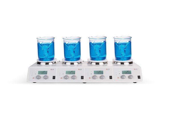 DLAB MS-H340-S4 Çoklu Isıtıcılı Manyetik Karıştırıcı